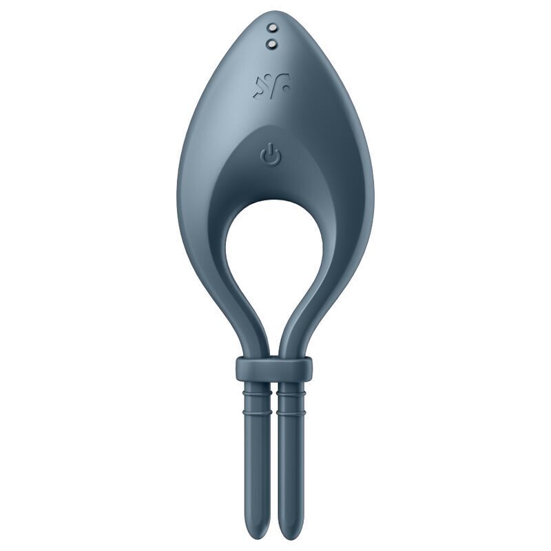 Эрекционное смарт виброкольцо лассо Satisfyer Bullseye Dark Blue (повреждена упаковка!!!)