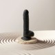 Фаллоимитатор с вибрацией и ротацией Strap-On-Me Rotating & Vibrating Realistic Dildo - L - Black