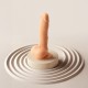Фаллоимитатор с вибрацией и ротацией Strap-On-Me Rotating & Vibrating Realistic Dildo - L - Vanilla