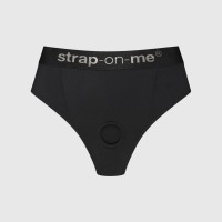 Трусики з фіксацією дилдо Strap-On-Me Harness Lingerie Idole - M - Black