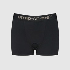 Шорты с фиксацией дилдо Strap-On-Me Harness Lingerie Allure - L - Black