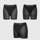 Шорты с фиксацией дилдо Strap-On-Me Harness Lingerie Halo - L - Black