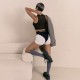 Трусики с фиксацией дилдо Strap-On-Me Harness Lingerie Idole - XL - Black