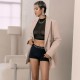 Шорты с фиксацией дилдо Strap-On-Me Harness Lingerie Allure - XL - Black