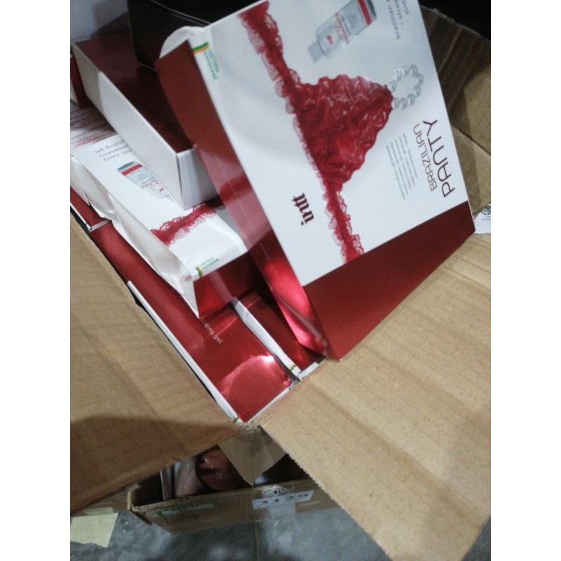 Набор Intt BRAZILIAN PANTY RED (мятая упаковка!!!)