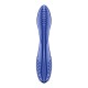 Двосторонній скляний дилдо Satisfyer Dazzling Crystal 2 Blue