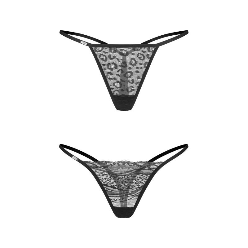 Набор трусиков Obsessive Clara 2-pack thong L/XL