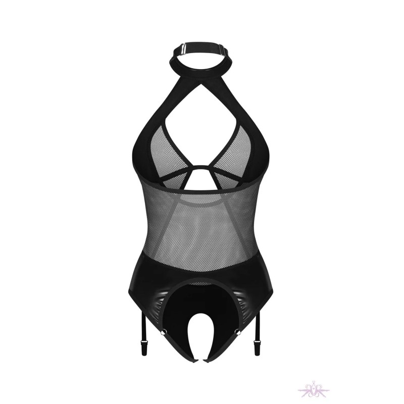 Боди Obsessive Dominna crotchless teddy S/M
