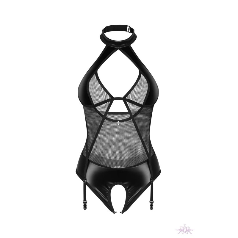 Боди Obsessive Dominna crotchless teddy S/M
