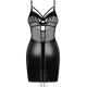Сорочка Obsessive Dominna chemise & thong S/M