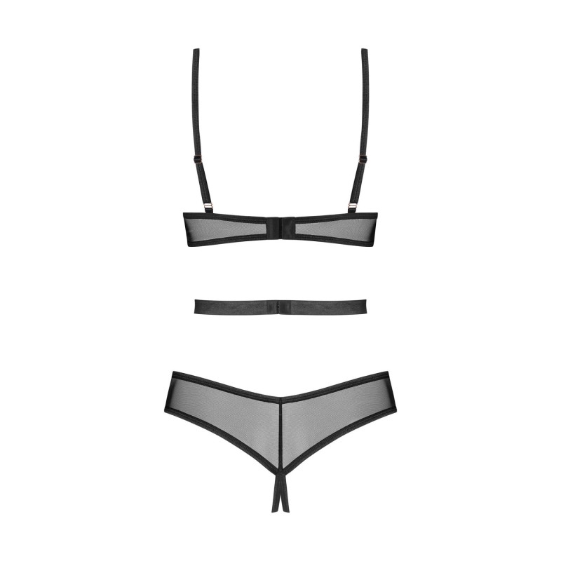 Боди Obsessive Euridia crotchless teddy M/L
