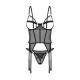 Корсет Obsessive Euridia corset & tanga XS/S
