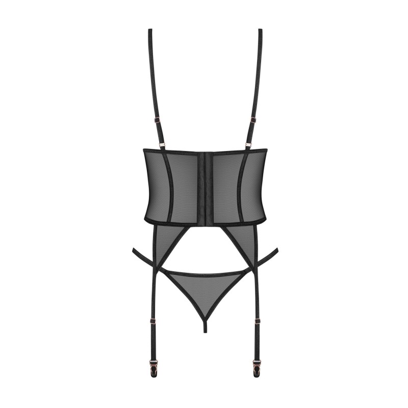 Корсет Obsessive Euridia corset & tanga M/L