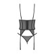 Корсет Obsessive Euridia corset & tanga M/L