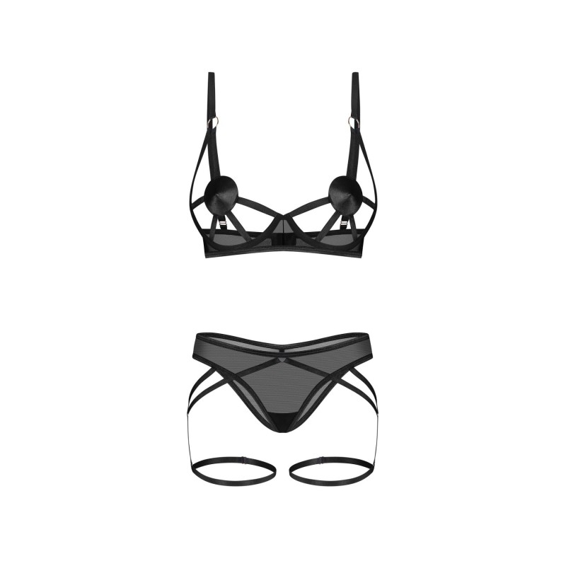 Комплект Obsessive Euridia 2-pcs set XL/2XL