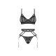 Комплект Obsessive Euridia 3-pcs set M/L