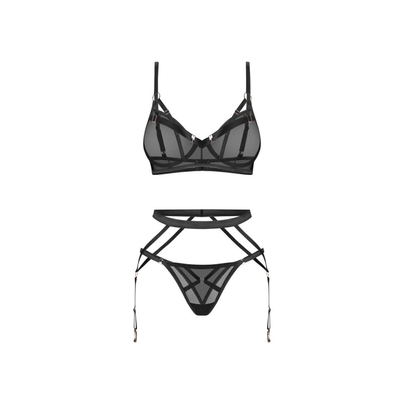 Комплект Obsessive Euridia 3-pcs set XL/2XL