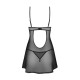 Сорочка Obsessive Euridia chemise & tanga M/L