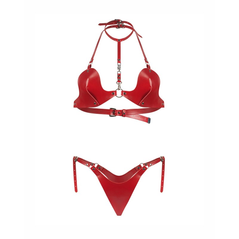 Комплект Obsessive Inferro 2-pcs set S/M/L