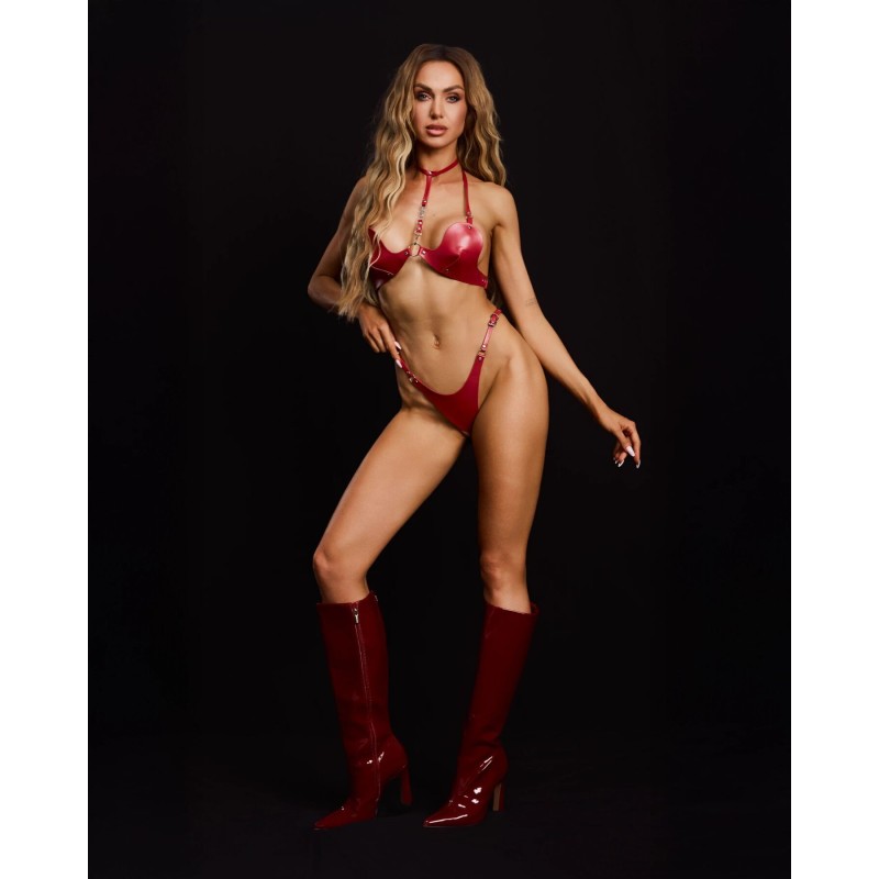 Комплект Obsessive Inferro 2-pcs set S/M/L