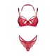 Комплект Obsessive Matildea 2-pcs crotchless set S/M