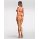 Комплект Obsessive Matildea 2-pcs crotchless set L/XL
