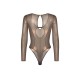 Боди Obsessive Soranna long-sleeved teddy 2XL/3XL