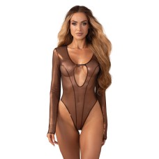 Боди Obsessive Soranna long-sleeved teddy 2XL/3XL