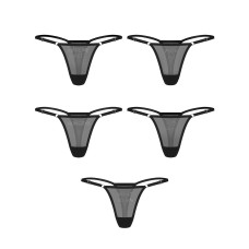 Набор трусиков Obsessive Violami 5-pack thong L/XL