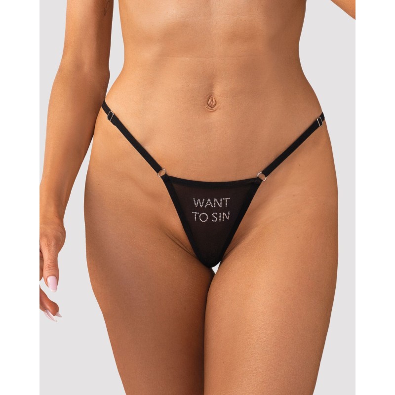 Набор трусиков Obsessive Violami 5-pack thong L/XL