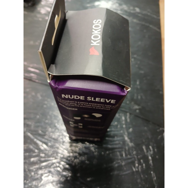 Насадка на член Kokos Nude Sleeve NS 001 M (мятая упаковка!!!)