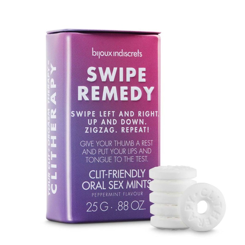 Распродажа! Мятные конфеты Bijoux Indiscrets Swipe Remedy – clitherapy oral sex mints, срок 11.04.26