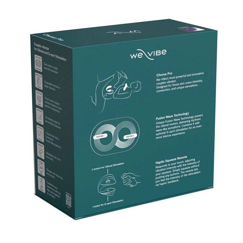Смарт-вибратор для пар We-Vibe Chorus Pro Cosmic Purple