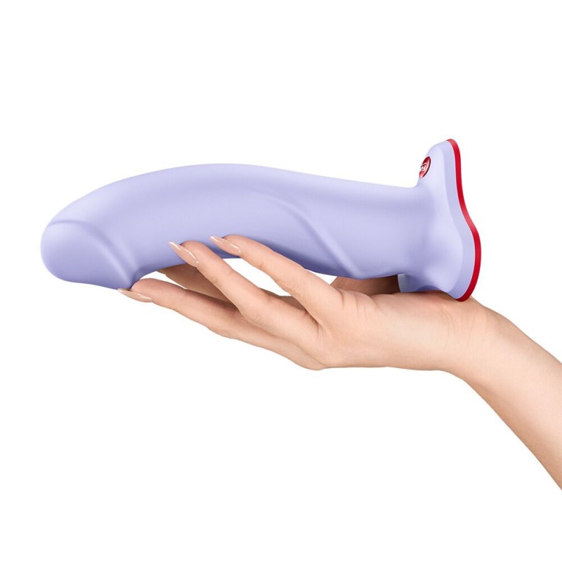 Фалоімітатор Fun Factory THE BOSS STUB Purple, реалістична текстура, довжина 17,9 см, діаметр 4,1см