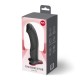 Фалоімітатор Fun Factory THE BOSS STUB Black, реалістична текстура, довжина 17,9 см, діаметр 4,1см