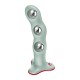 Фалоімітатор Fun Factory BOUNCER Light Green, кульки всередині, ефект вібрації, діаметр 3,9 см