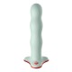 Фалоімітатор Fun Factory BOUNCER Light Green, кульки всередині, ефект вібрації, діаметр 3,9 см