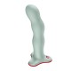 Фалоімітатор Fun Factory BOUNCER Light Green, кульки всередині, ефект вібрації, діаметр 3,9 см