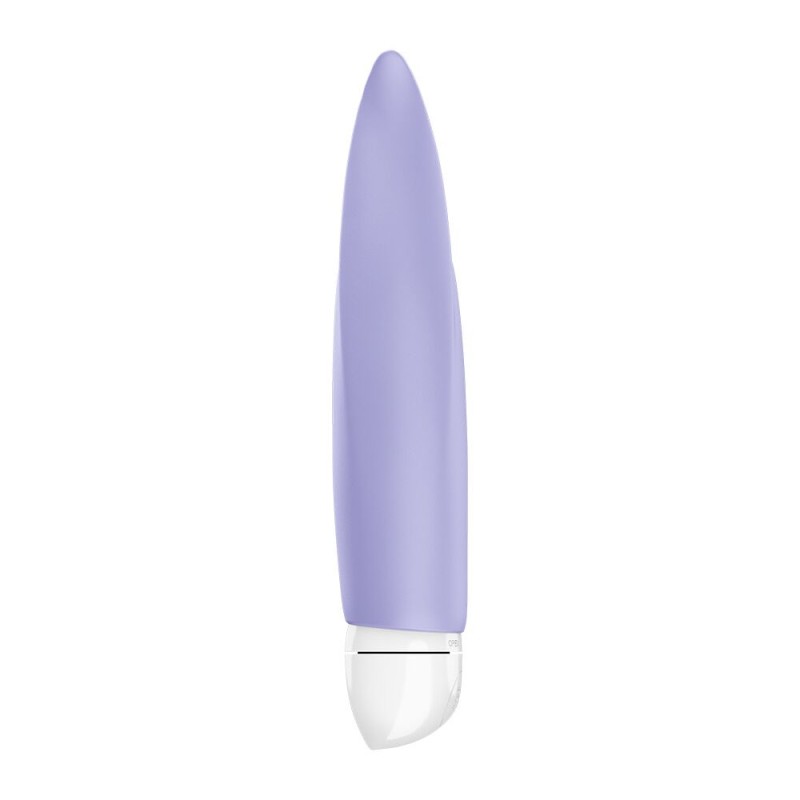 Вібратор з пелюстками Fun Factory VOLITA purple, компактний, дуже тихий, на батарейках