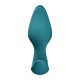 Анальна пробка Fun Factory BOOTIE FEM Bottle Green, у вигляді бутона, діаметр 2,9 см, тонкий обмежувач