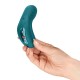 Накладний вібратор Fun Factory LAYA III Bottle Green, ефект постукування пальцем