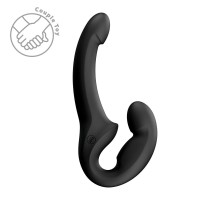 Безремінний страпон Fun Factory SHARE LITE Black, регульований, полегшена модель