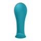 Анальная пробка Fun Factory BOOTIE L Aquamarine, диаметр 3,8 см, тонкий ограничитель