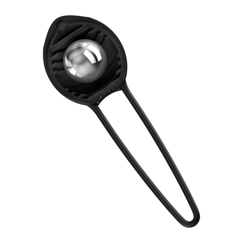 Вагинальный шарик Fun Factory SMARTBALL UNO Black, одинарный, диаметр 3,6 см