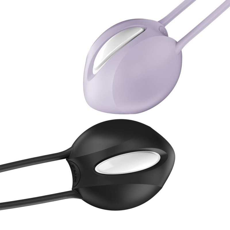 Вагинальный шарик Fun Factory SMARTBALL UNO Black, одинарный, диаметр 3,6 см