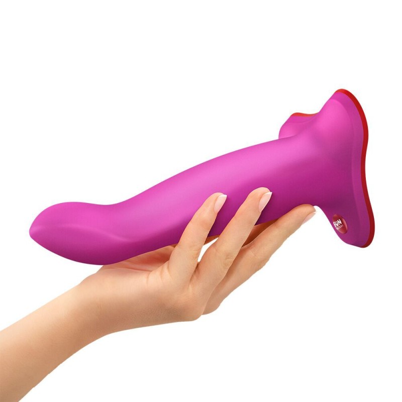 Фаллоимитатор Fun Factory LIMBA FLEX L Magenta, гибкий, с эффектом памяти, подходит для точки G (мятая упаковка!!!)