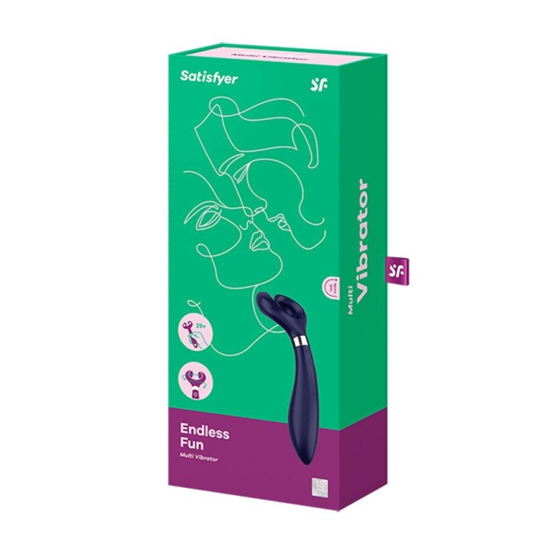 Вібратор для пар Satisfyer Endless Fun Blue (м'яте паковання!!!)