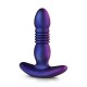 Анальная пробка с вибрацией и пульсацией Hueman - Supernova Thrusting Buttplug