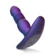Анальная пробка с вибрацией и пульсацией Hueman - Supernova Thrusting Buttplug
