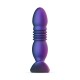 Анальная пробка с вибрацией и пульсацией Hueman - Supernova Thrusting Buttplug
